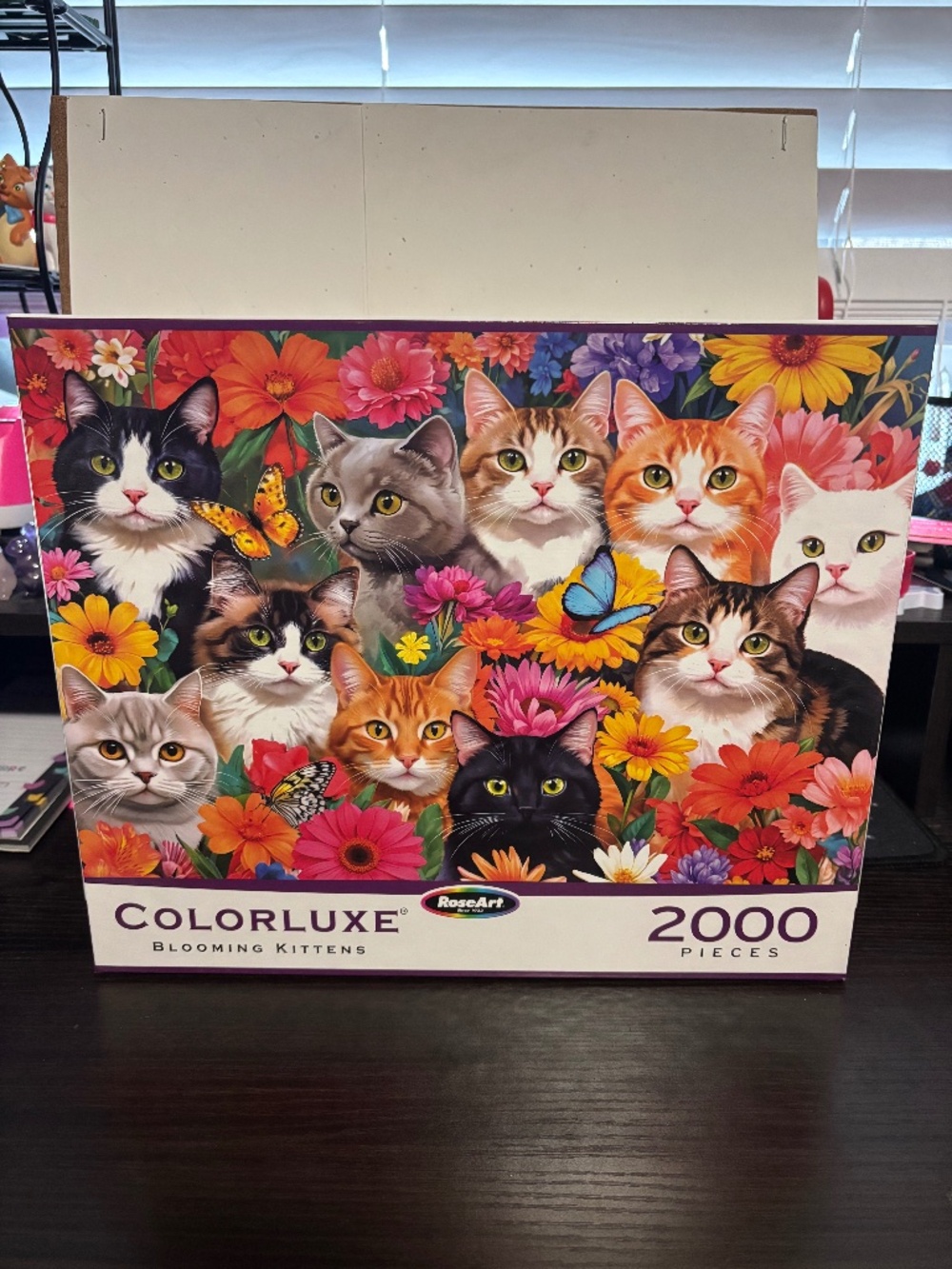 2,000 piece cat puzzle
